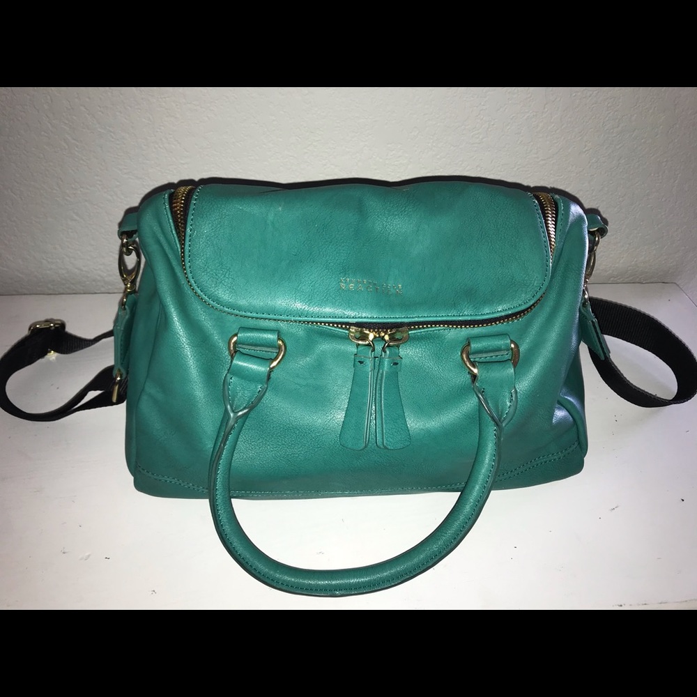 Kenneth Cole Reaction teal bag purse